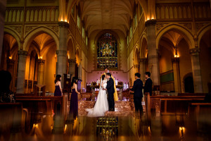 Perth wedding St Marys Cathedral Mosmans Restaurant