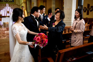 Perth wedding St Marys Cathedral Mosmans Restaurant